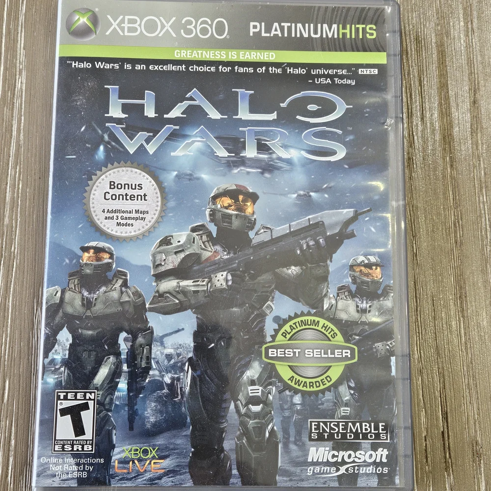 Halo Wars Xbox 360 Game - Platinum Hits Edition